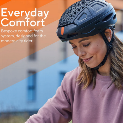 NEWLANE Foldable Bike Helmet – Ultra-Compact Urban Cycling Helmet (UK Certified)