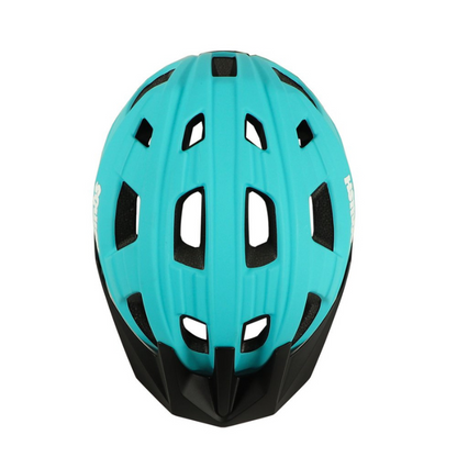 SQUISH KIDS Bike Helmet Blue (Aqua) | Safe, Lightweight & Adjustable (4–12 Yrs)