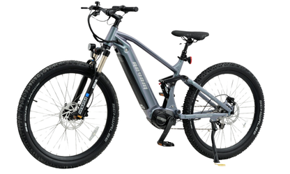 REVOM M1 Full Suspension eMTB 250w 15.5mph 60mi Range 95Nm 10 Speed