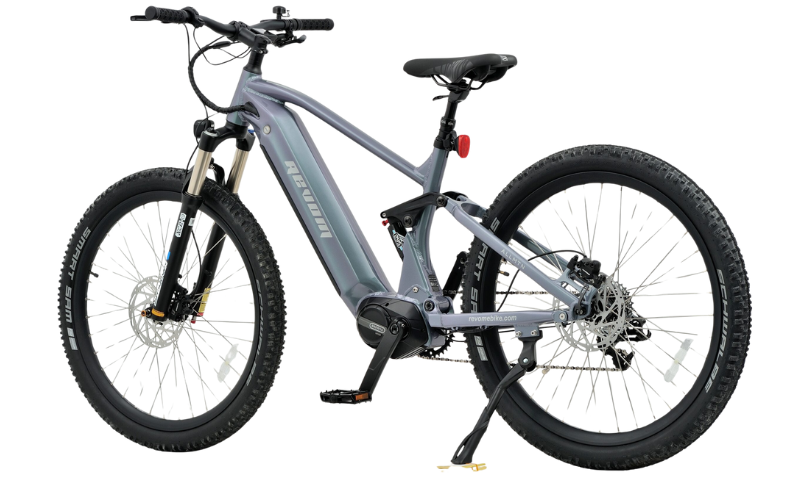 REVOM M1 Full Suspension eMTB 250w 15.5mph 60mi Range 95Nm 10 Speed