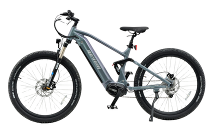 REVOM M1 Full Suspension eMTB 250w 15.5mph 60mi Range 95Nm 10 Speed