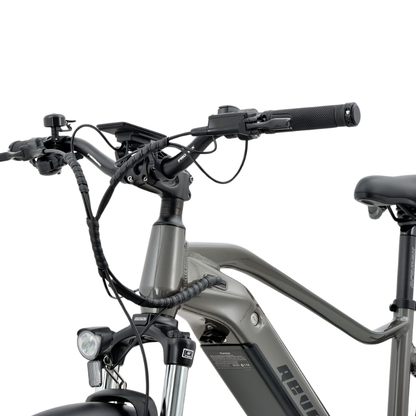 Revom U2 Electric Bike – 250W Hybrid E-Bike with 55+ Mile Range & Suspension