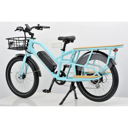 REVOM E-Cargo 2.3 Electric Transport Bike - 14.5Ah Battery | Top Speed 15.5mph | 35-45mi Range | 250W Power
