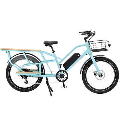 REVOM E-Cargo 2.3 Electric Transport Bike - 14.5Ah Battery | Top Speed 15.5mph | 35-45mi Range | 250W Power