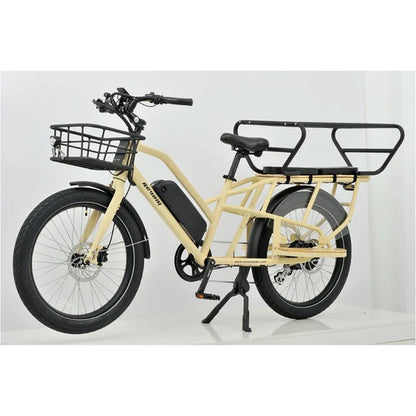 REVOM E-Cargo 2.3 Electric Transport Bike - 14.5Ah Battery | Top Speed 15.5mph | 35-45mi Range | 250W Power