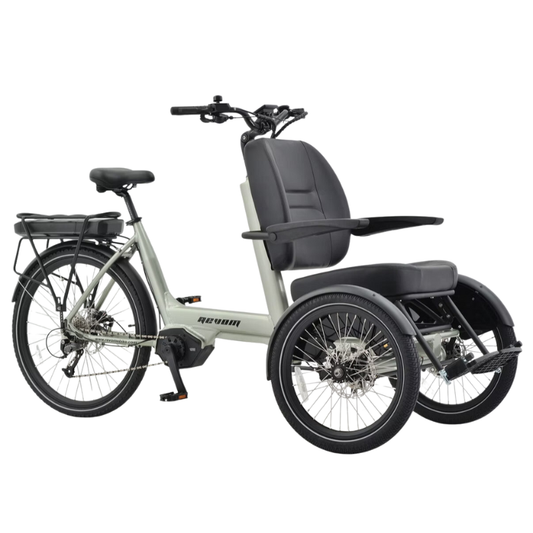 Revom T5 Electric Tricycle with Front Passenger Seat