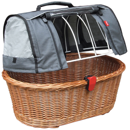 Rixen & Kaul KLICKfix Doggy Basket Plus Natural Fix – 40L