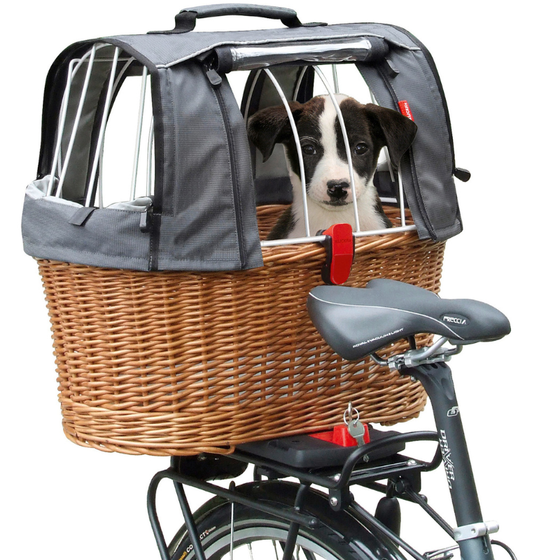 Rixen & Kaul KLICKfix Doggy Basket Plus Natural Fix – 40L