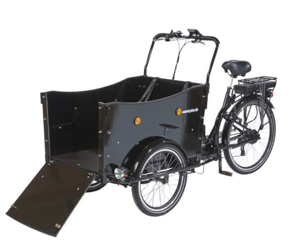 AMCargo Bikes Curve Dog Friendly Electric Tadpole Cargo Trike 250W