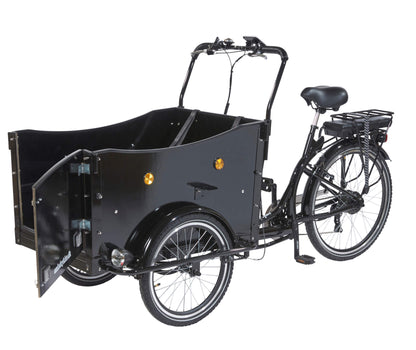 AMCargo Bikes Curve Dog Friendly Electric Tadpole Cargo Trike 250W