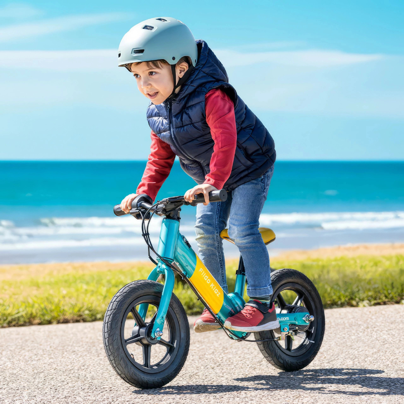 Fiido K1 Kidz Electric Balance Bike - 80W Power | 5.8Ah Battery | 7.5mph Speed | 12mi Range