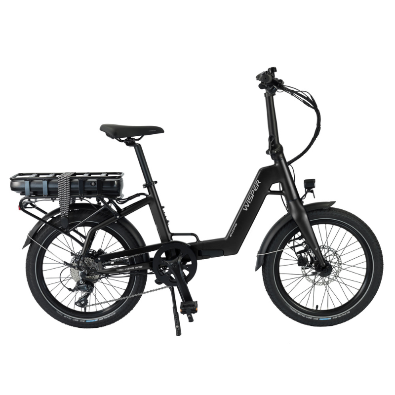WISPER TAILWIND 806 Encore Low Step Folding E-Bike 15.5mph 250W BLACK