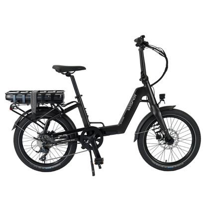 WISPER TAILWIND 806 Encore Low Step Folding E-Bike 15.5mph 250W BLACK
