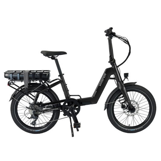 WISPER TAILWIND 806 Encore Low Step Folding E-Bike 15.5mph 250W BLACK