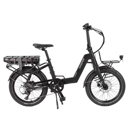 WISPER TAILWIND 806 Encore Low Step Folding E-Bike 15.5mph 250W BLACK