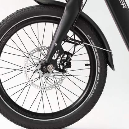 WISPER TAILWIND 806 Encore Low Step Folding E-Bike 15.5mph 250W BLACK