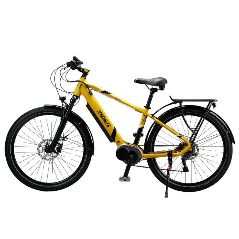 MARK2 Scrambler CX Commuter Trekking Electric Mountain Bike - Top Speed 15.5mph | 61mi Range | 250W Power