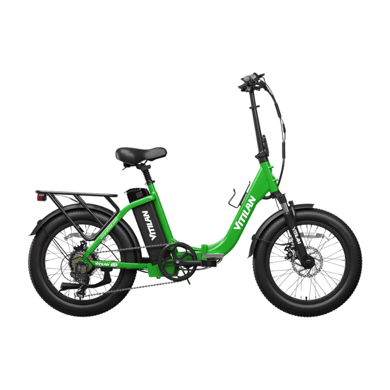 VITILAN U3 Folding Electric Bike – 750W Power - 28mph - 48V 13Ah | Step-Through Compact eBike