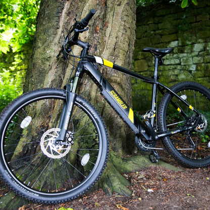 MARK2 Scrambler Light Weight Urban E-MTB Electric Mountain Bike - Top Speed 15.5mph | 20-60mi Range | 250W Power - Black