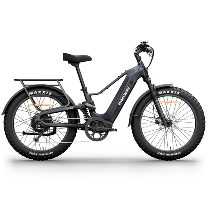 Himiway D5 2.0 20" Electric Bike | Full Suspension Fat Tyre E-Bike | 90Nm Torque