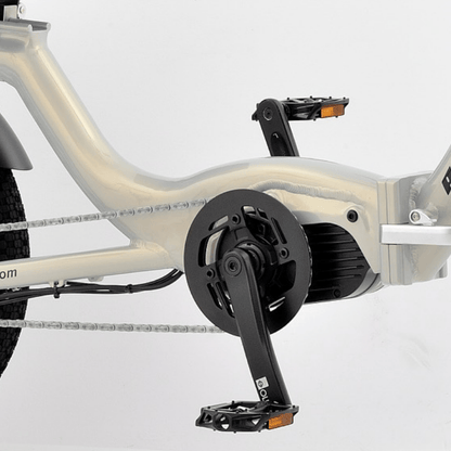 REVOM T4 Semi Recumbent Foldable Electric Tricycle - Top Speed 15.5mph | 35mile Range | 90Nm Torque | 250W Power