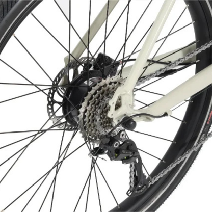 WISPER TAILWIND City Crossbar Electric Bike - Top Speed 15.5mph | 50-70mi Range | 250W Power