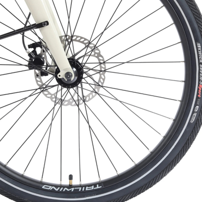 WISPER TAILWIND City Crossbar Electric Bike - Top Speed 15.5mph | 50-70mi Range | 250W Power