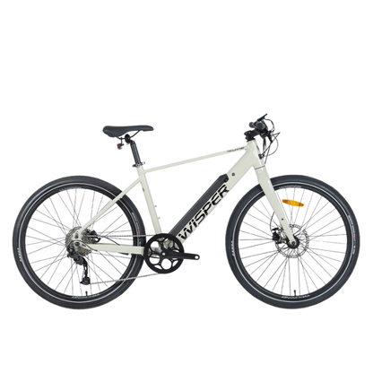 WISPER TAILWIND City Crossbar Electric Bike - Top Speed 15.5mph | 50-70mi Range | 250W Power
