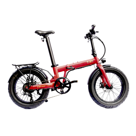 E-Go Max+ Folding Fat Tyre E-Bike 250w 15.5Mph
