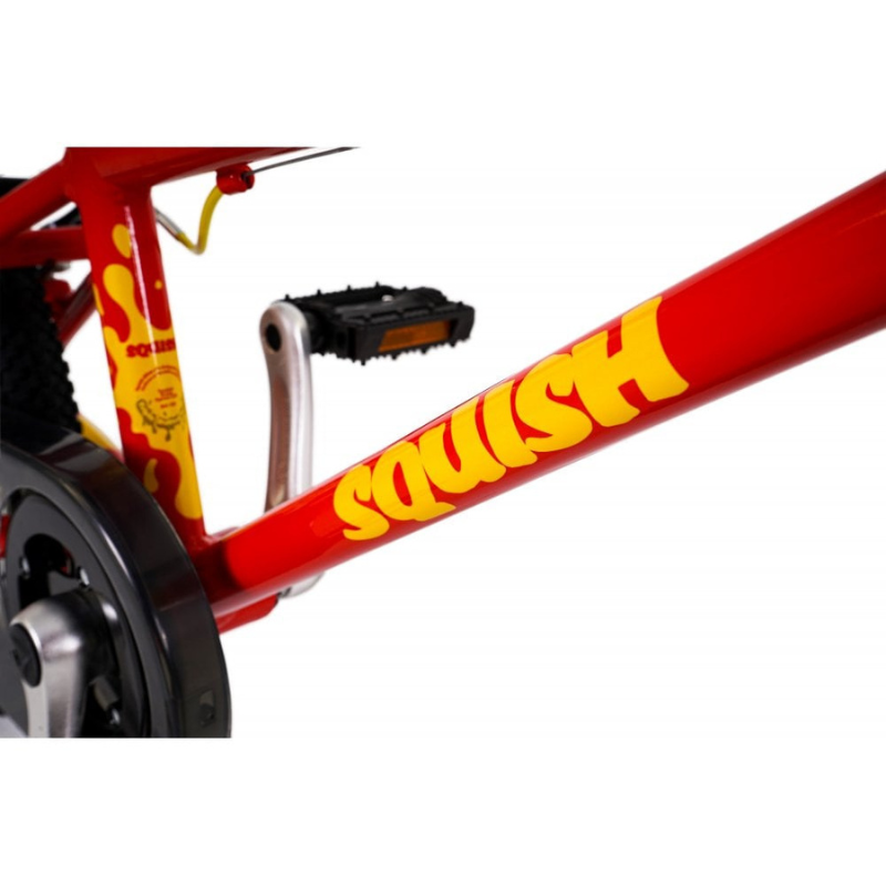SQUISH 16 Kids Bike Red BMX (free sticker set)