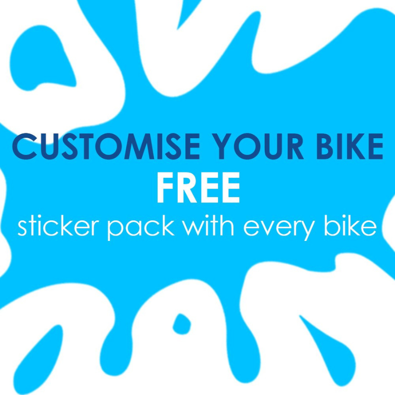 SQUISH 16 Kids Bike Red BMX (free sticker set)