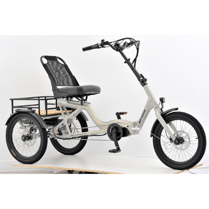 REVOM T4 Semi Recumbent Foldable Electric Tricycle - Top Speed 15.5mph | 35mile Range | 90Nm Torque | 250W Power