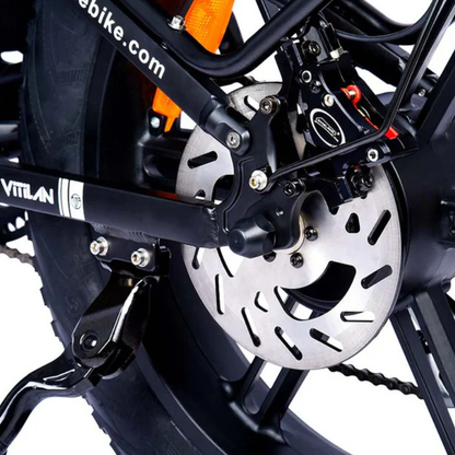 Vitilan I7 Pro 3.0 Folding Electric Bike – 750W Power, 48V 20Ah Samsung Battery, Fat Tyres