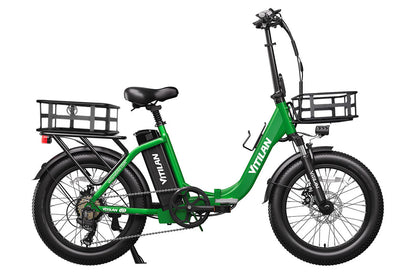 VITILAN U3 Folding Electric Bike – 750W Power - 28mph - 48V 13Ah | Step-Through Compact eBike