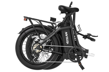 VITILAN U3 Folding Electric Bike – 750W Power - 28mph - 48V 13Ah | Step-Through Compact eBike