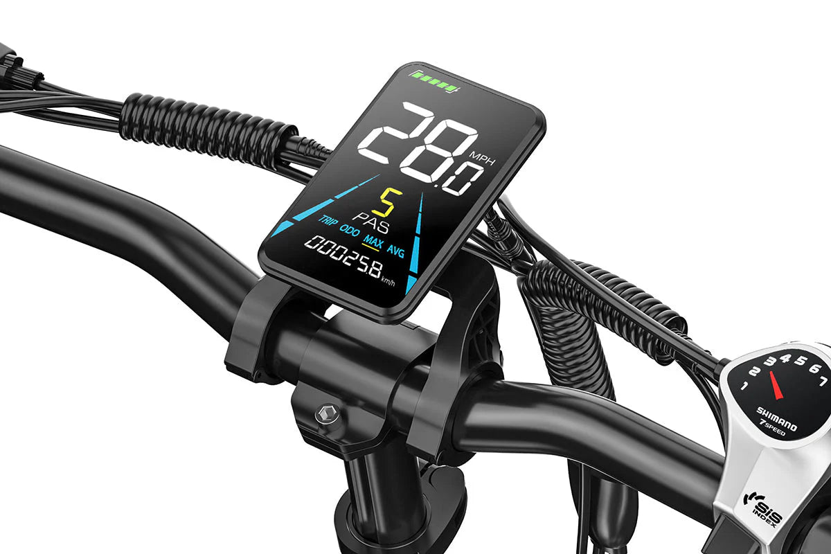 VITILAN U3 Folding Electric Bike – 750W Power - 28mph - 48V 13Ah | Step-Through Compact eBike