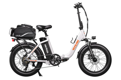 VITILAN U3 Folding Electric Bike – 750W Power - 28mph - 48V 13Ah | Step-Through Compact eBike