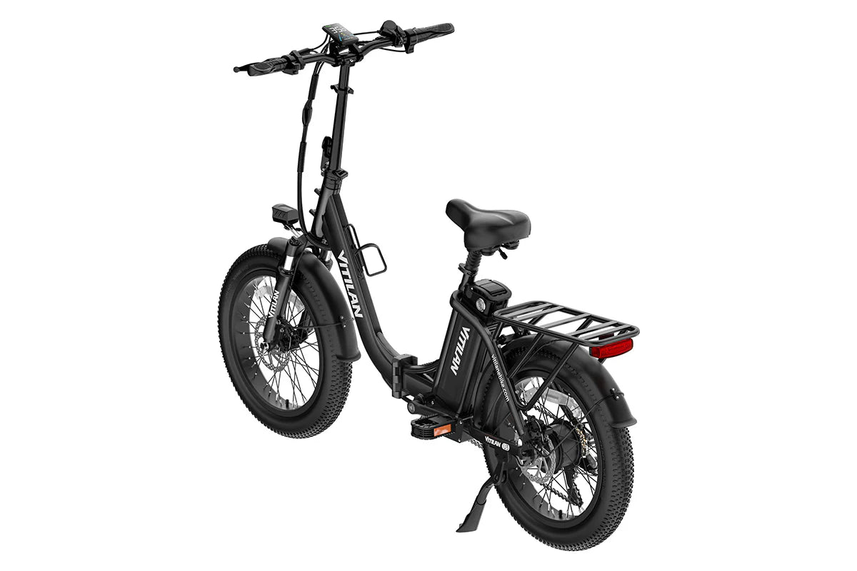 VITILAN U3 Folding Electric Bike – 750W Power - 28mph - 48V 13Ah | Step-Through Compact eBike