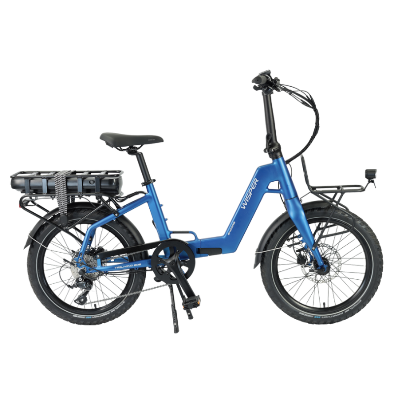 WISPER TAILWIND 806 Encore Low Step Folding E-Bike 15.5mph 250W BLUE