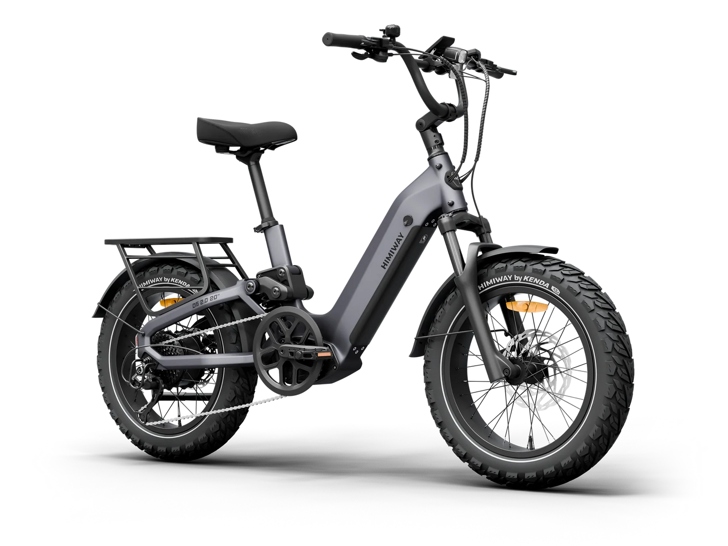 Himiway D5 2.0 20" Electric Bike | Full Suspension Fat Tyre E-Bike | 90Nm Torque