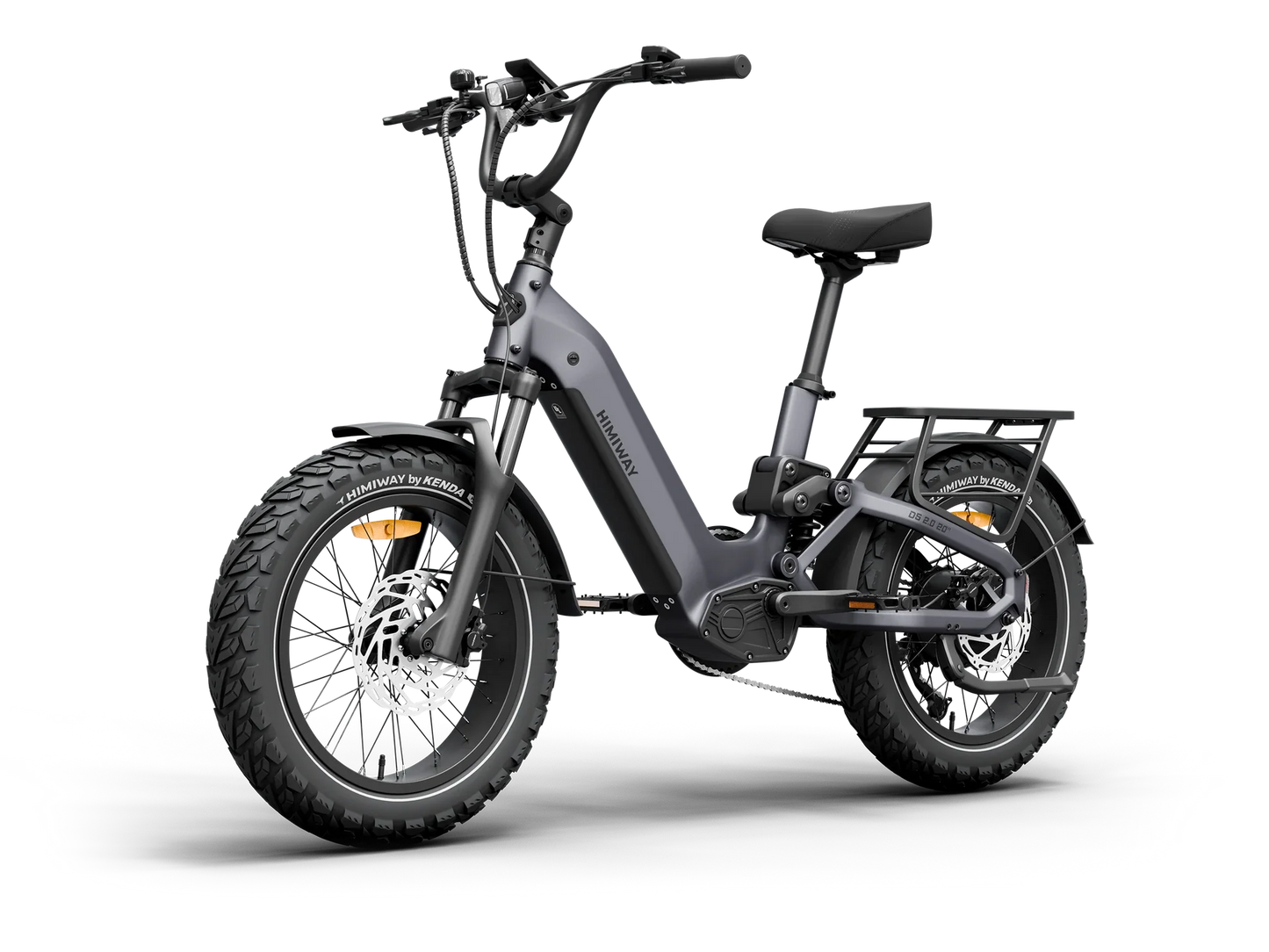 Himiway D5 2.0 20" Electric Bike | Full Suspension Fat Tyre E-Bike | 90Nm Torque