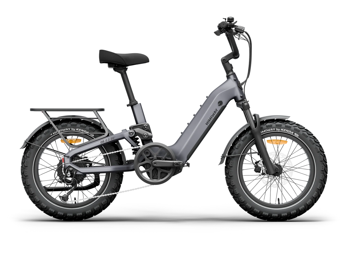 Himiway D5 2.0 20" Electric Bike | Full Suspension Fat Tyre E-Bike | 90Nm Torque