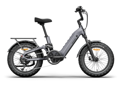 Himiway D5 2.0 20" Electric Bike | Full Suspension Fat Tyre E-Bike | 90Nm Torque