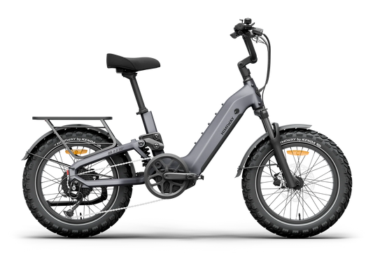 Himiway D5 2.0 20" Electric Bike | Full Suspension Fat Tyre E-Bike | 90Nm Torque