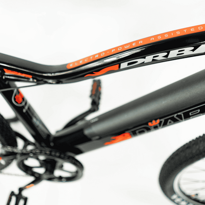 DALLINGRIDGE Diablo Hard Tail Electric Mountain Bike - Top Speed 15.5mph | 25mi Range | 250W Power