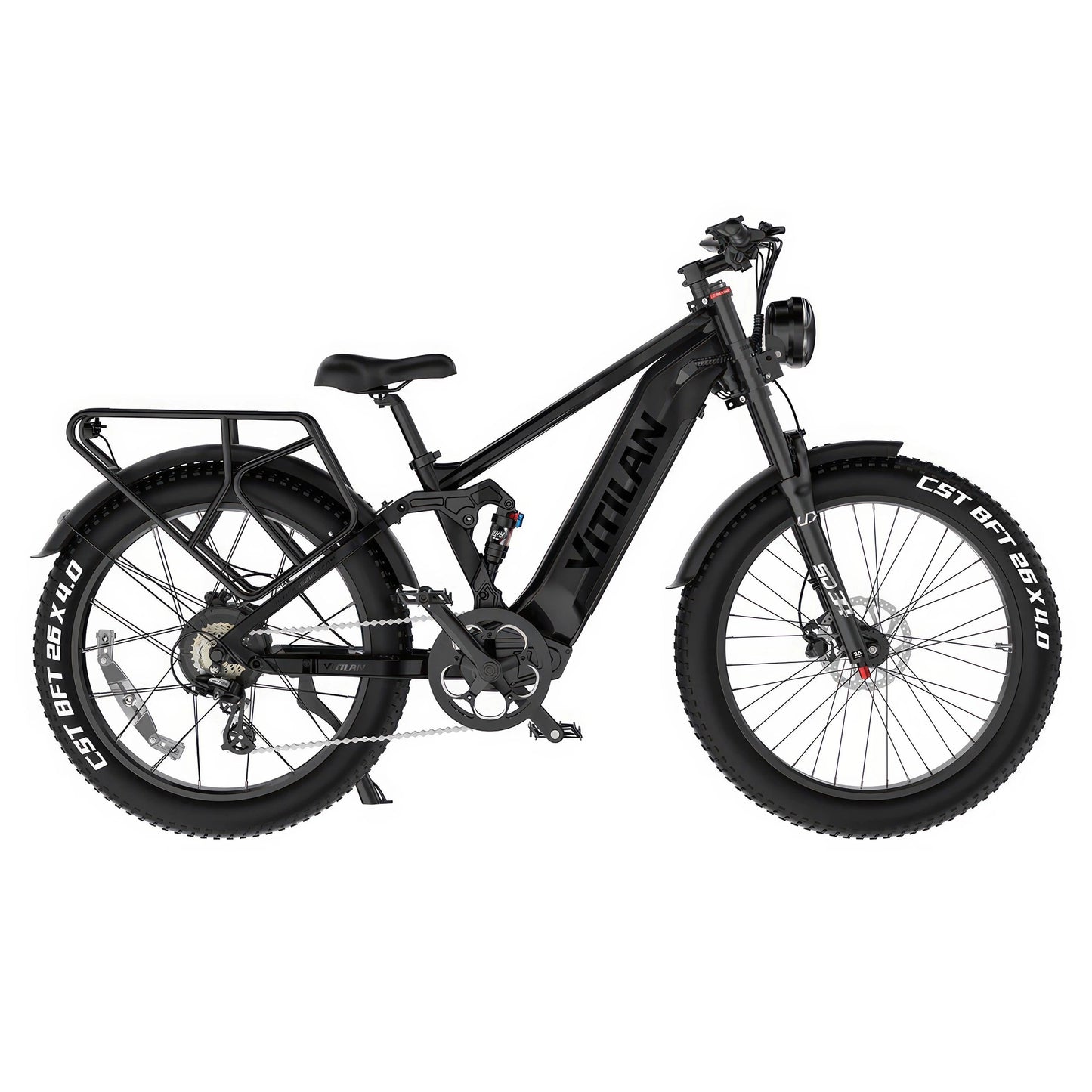 VITILAN T7 E-MTB 1200W 20Ah Battery 28mph 80mi