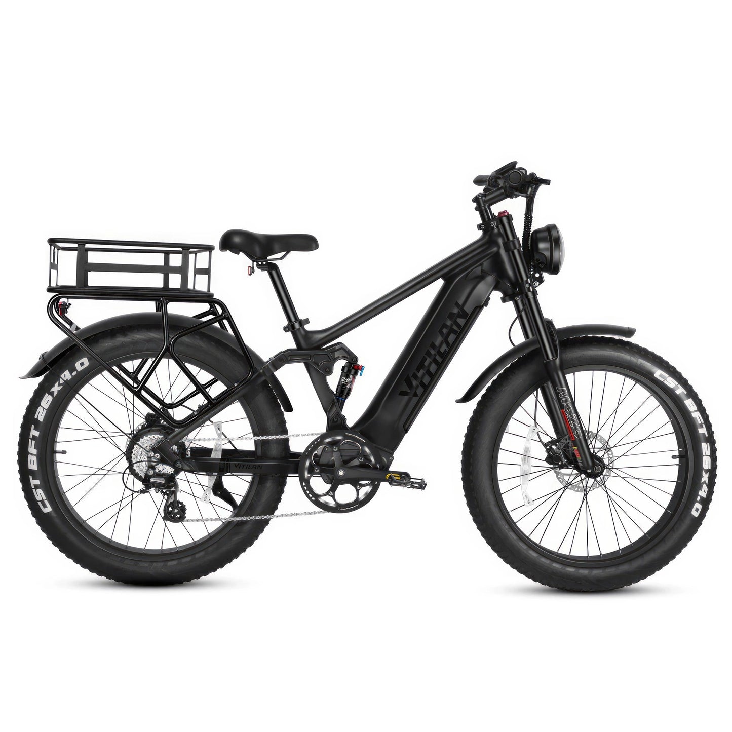 VITILAN T7 E-MTB 1200W 20Ah Battery 28mph 80mi