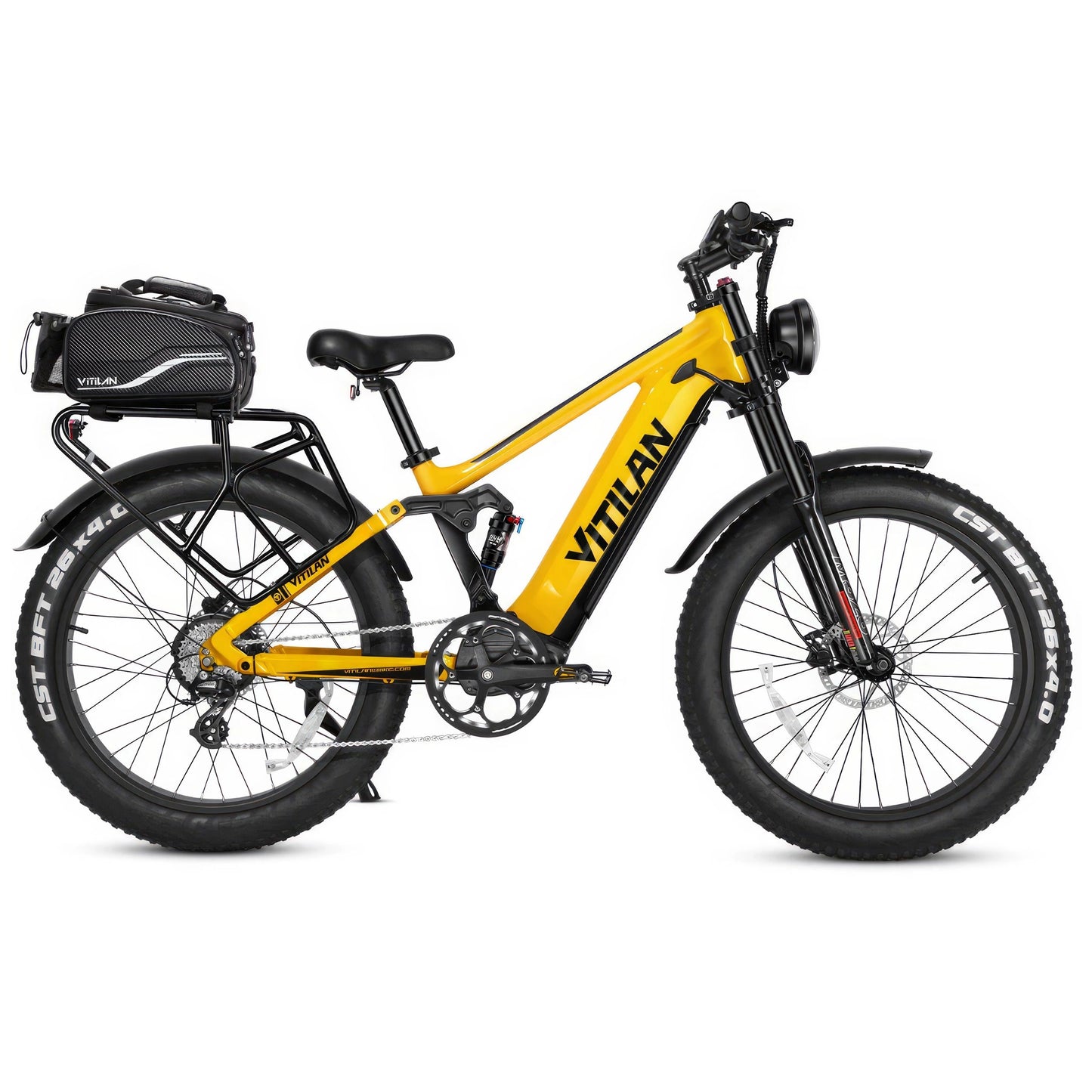 VITILAN T7 E-MTB 1200W 20Ah Battery 28mph 80mi