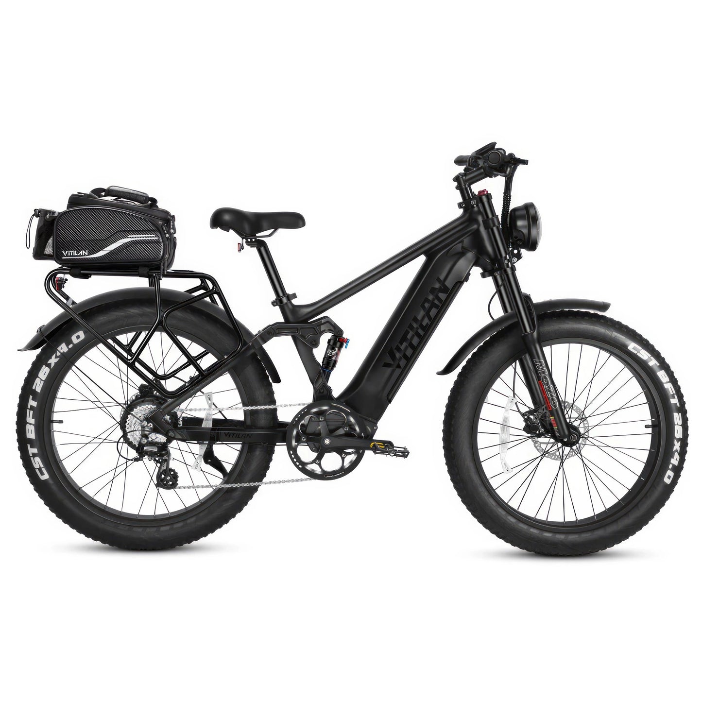 VITILAN T7 E-MTB 1200W 20Ah Battery 28mph 80mi