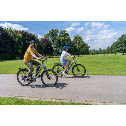 FALCON Horizon Crossbar Hybrid Electric Bike 19" - Top Speed 15.5mph | 40mi Range | 32Nm Torque |250W Power
